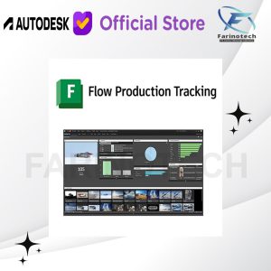 Autodesk Flow Production Tracking CLOUD Commercial New Single-user ELD Annual Subscription - Farinotech