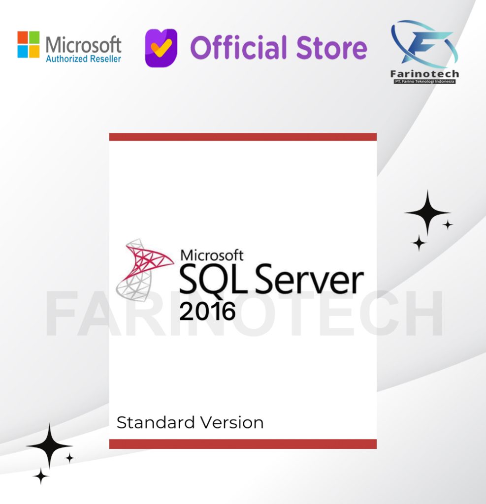 Microsoft SQL Server 2016 Standard - 2 Core - Farinotech