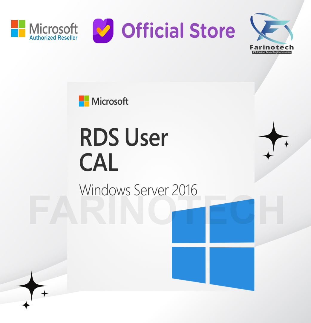 Microsoft Windows Server 2016 RDS Remote Desktop Services User CAL ...