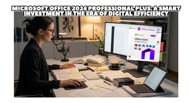 Microsoft Office 2024 Professional Plus: A Smart Investment in the Era of Digital Efficiency