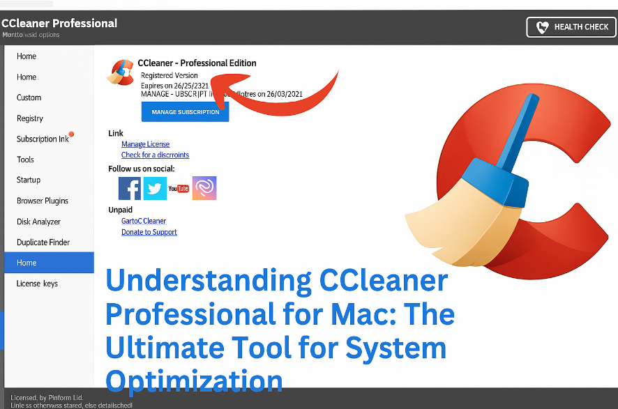 Understanding CCleaner Professional for Mac: The Ultimate Tool for System Optimization