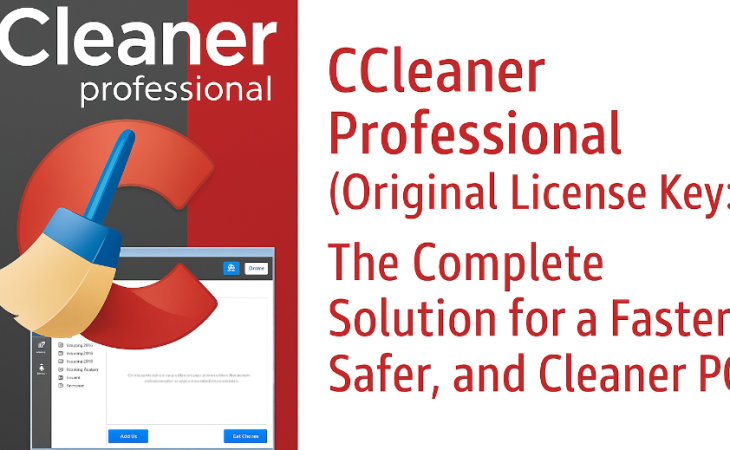 CCleaner Professional (Original License Key): The Complete Solution for a Faster, Safer, and Cleaner PC