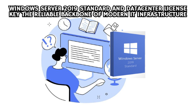 Windows Server 2019 Standard and Datacenter License Key The Reliable Backbone of Modern IT Infrastructure