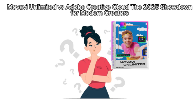 Movavi Unlimited vs Adobe Creative Cloud The 2025 Showdown for Modern Creators