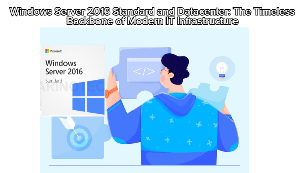 Windows Server 2016 Standard and Datacenter: The Timeless Backbone of Modern IT Infrastructure