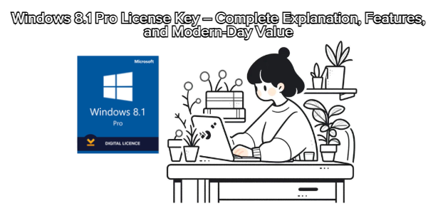 Windows 8.1 Pro License Key – Complete Explanation Features and Modern-Day Value