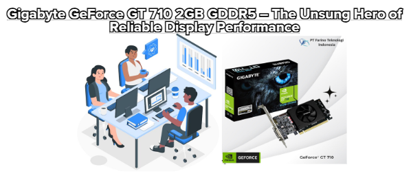 Gigabyte GeForce GT 710 2GB GDDR5 – The Unsung Hero of Reliable Display Performance