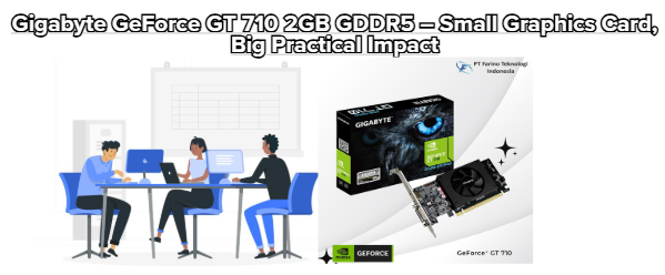 Gigabyte GeForce GT 710 2GB GDDR5 – Small Graphics Card. Big Practical Impact