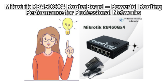 MikroTik RB450GX4 RouterBoard – Powerful Routing Performance for Professional Networks
