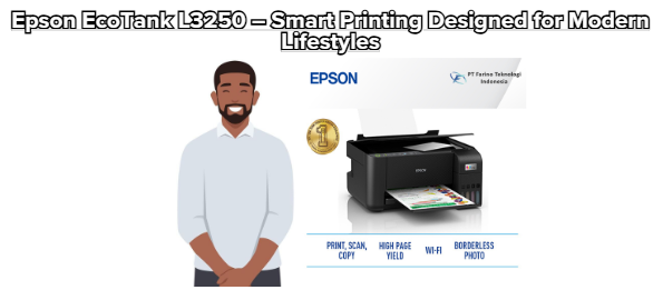 Epson EcoTank L3250 – Smart Printing Designed for Modern Lifestyles