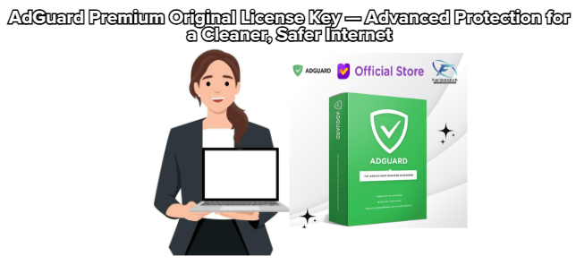AdGuard Premium Original License Key — Advanced Protection for a Cleaner. Safer Internet