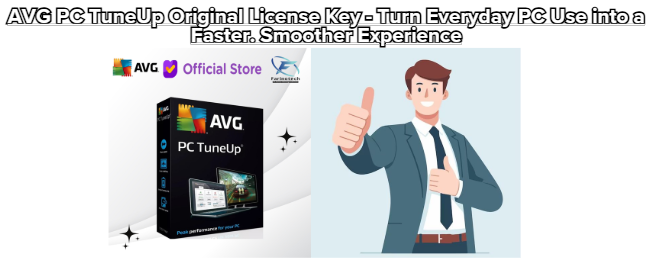 AVG PC TuneUp Original License Key – Turn Everyday PC Use into a Faster. Smoother Experience