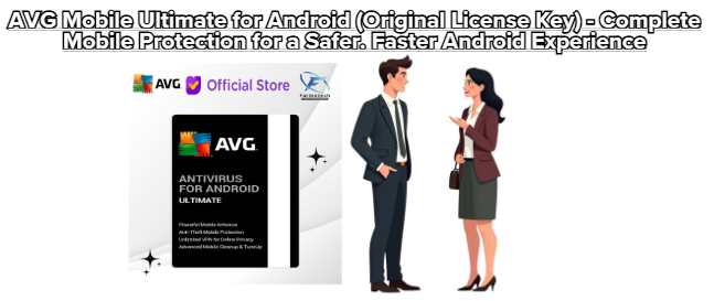 AVG Mobile Ultimate for Android (Original License Key) – Complete Mobile Protection for a Safer. Faster Android Experience