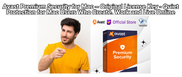 Avast Premium Security for Mac – Original License Key – Quiet Protection for Mac Users Who Create. Work and Live Online
