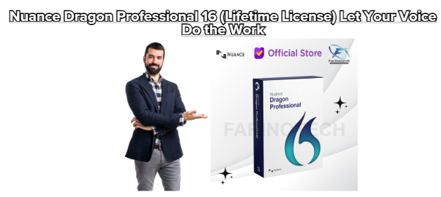 Nuance Dragon Professional 16 (Lifetime License) Let Your Voice Do the Work