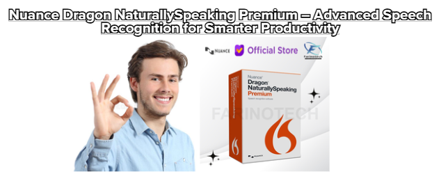 Nuance Dragon NaturallySpeaking Premium – Advanced Speech Recognition for Smarter Productivity