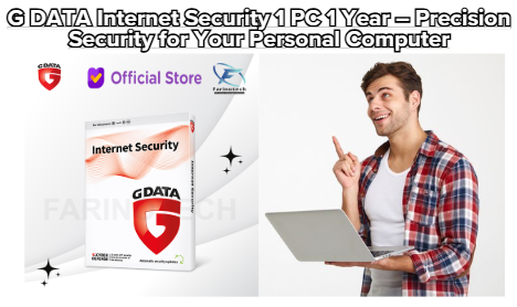 G DATA Internet Security 1 PC 1 Year – Precision Security for Your Personal Computer