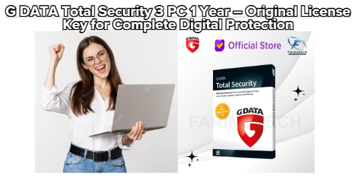 G DATA Total Security 3 PC 1 Year – Original License Key for Complete Digital Protection