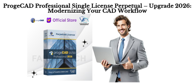 ProgeCAD Professional Single License Perpetual – Upgrade 2026: Modernizing Your CAD Workflow