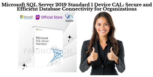 Microsoft SQL Server 2019 Standard 1 Device CAL: Secure and Efficient Database Connectivity for Organizations