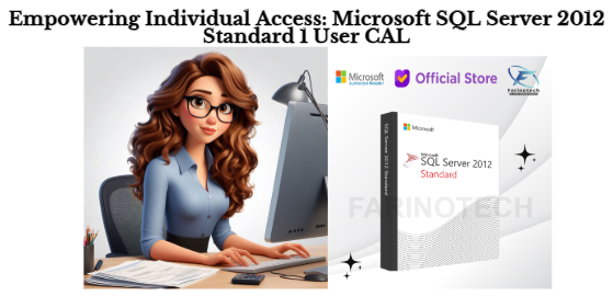 Empowering Individual Access: Microsoft SQL Server 2012 Standard 1 User CAL