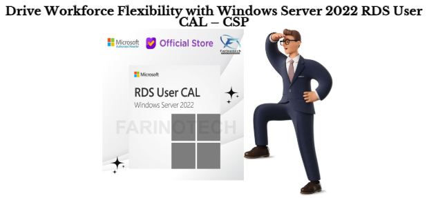 Drive Workforce Flexibility with Windows Server 2022 RDS User CAL – CSP