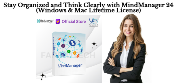 Stay Organized and Think Clearly with MindManager 24 (Windows & Mac Lifetime License)