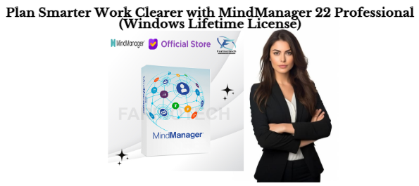 Plan Smarter Work Clearer with MindManager 22 Professional (Windows Lifetime License)