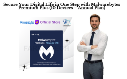 Secure Your Digital Life in One Step with Malwarebytes Premium Plus (10 Devices – Annual Plan)
