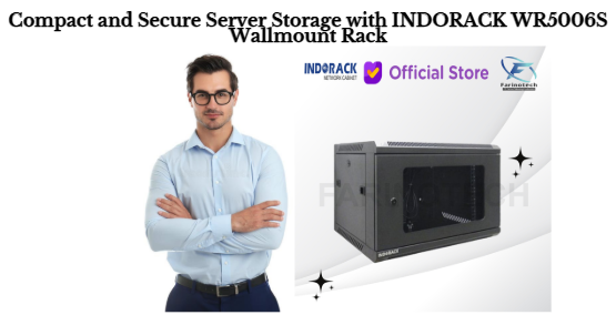 Compact and Secure Server Storage with INDORACK WR5006S Wallmount Rack